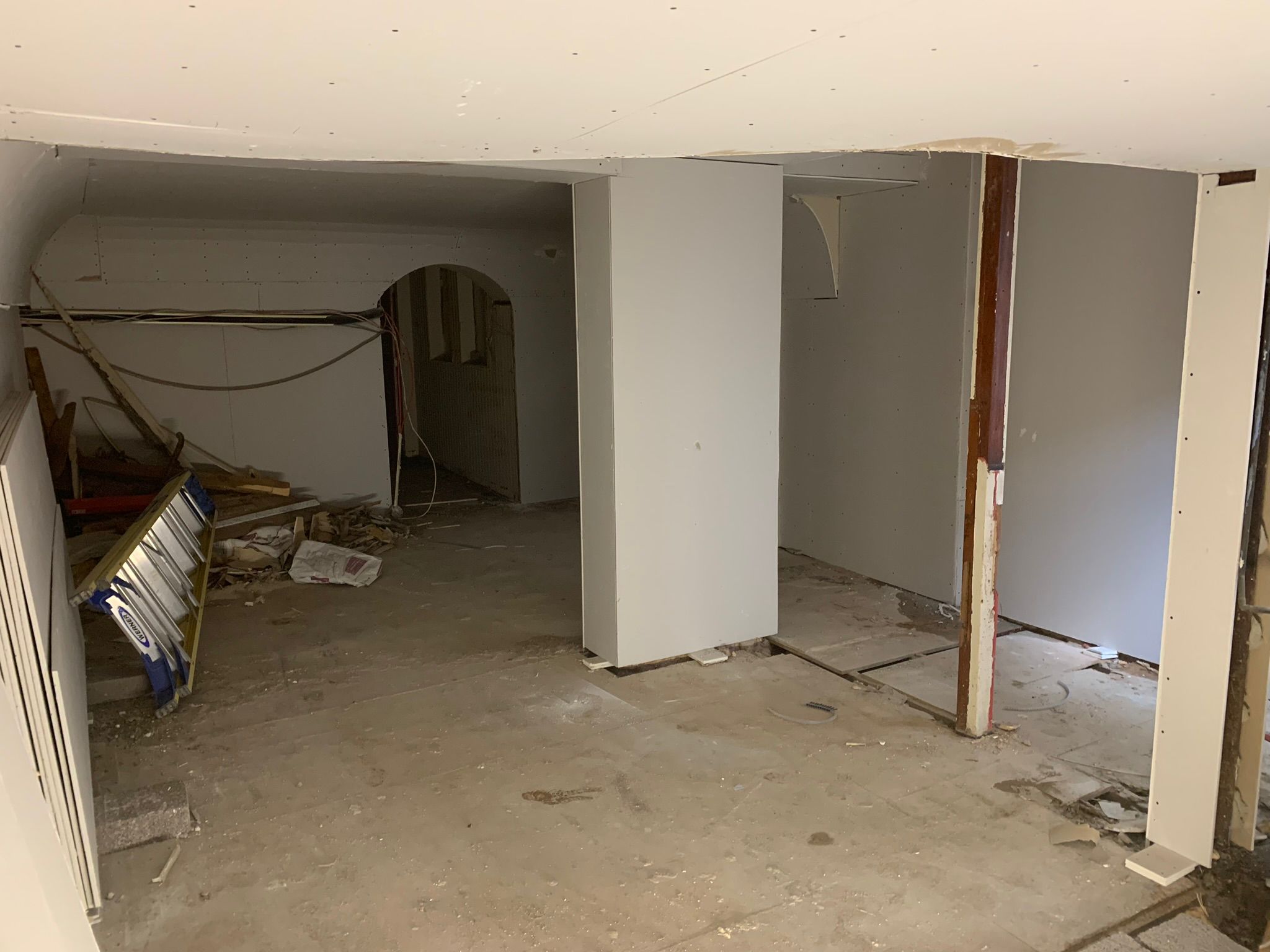 Quattro board installation for exterior rendering preparation